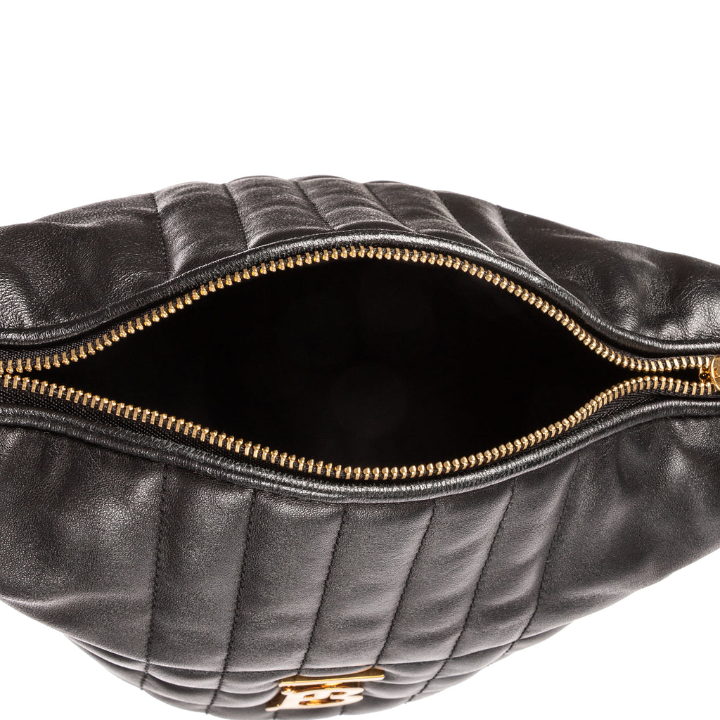 Shoulder Bag Lola Black Calfskin Leather