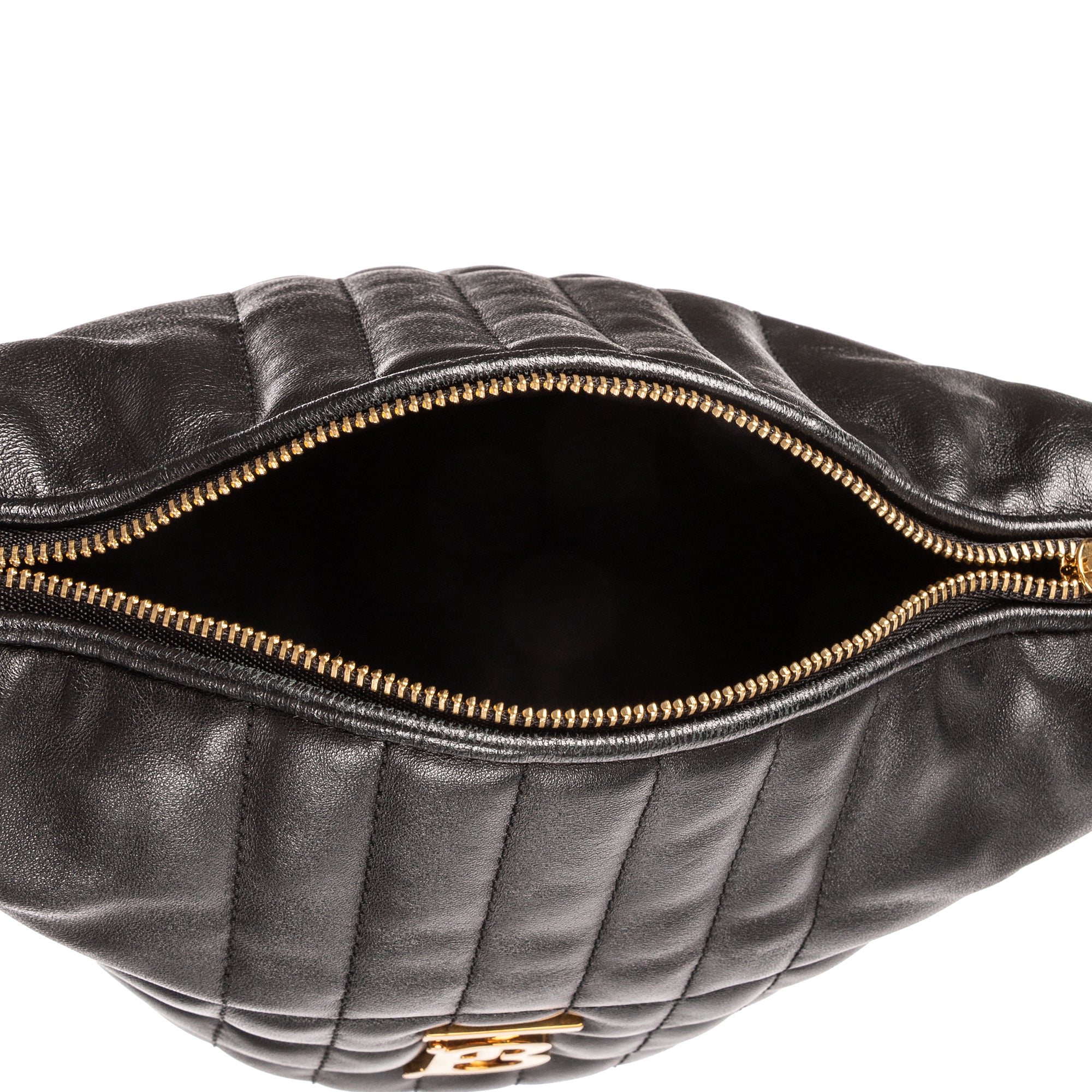 Shoulder Bag Lola Black Calfskin Leather