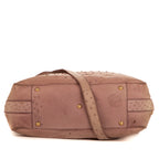 Sac bandoulière Sac Rive Gauch en cuir Rose Ostriche