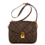 Shoulder Bag Pochette Metis Brown Monogram Canvas