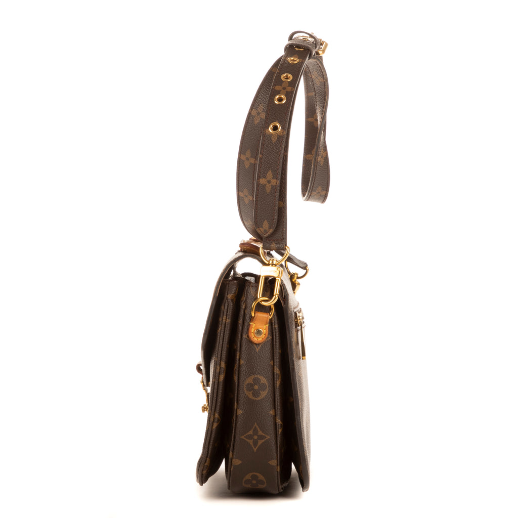 Shoulder Bag Pochette Metis Brown Monogram Canvas