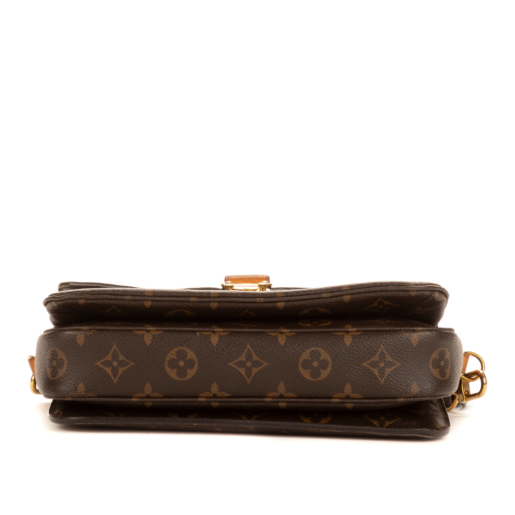 Shoulder Bag Pochette Metis Brown Monogram Canvas