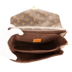 Shoulder Bag Pochette Metis Brown Monogram Canvas