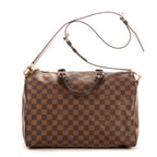 Bolso Speedy Bandouliere 35 Marrón Damier Ebene