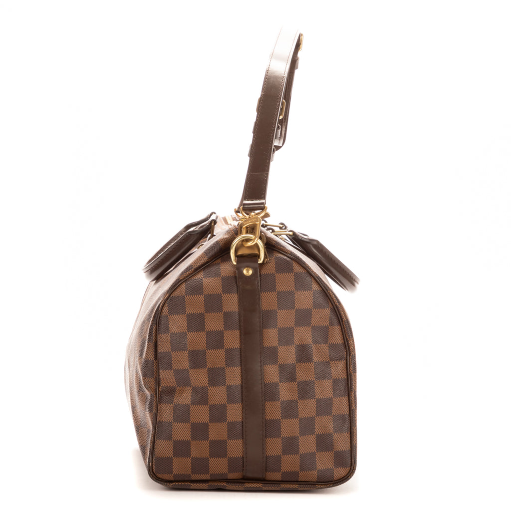 Bolso Speedy Bandouliere 35 Marrón Damier Ebene