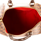 Bolso Speedy Bandouliere 35 Marrón Damier Ebene