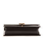 Sac Bandoulière Sulpice Cuir de veau noir