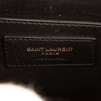 Sac Bandoulière Sulpice Cuir de veau noir