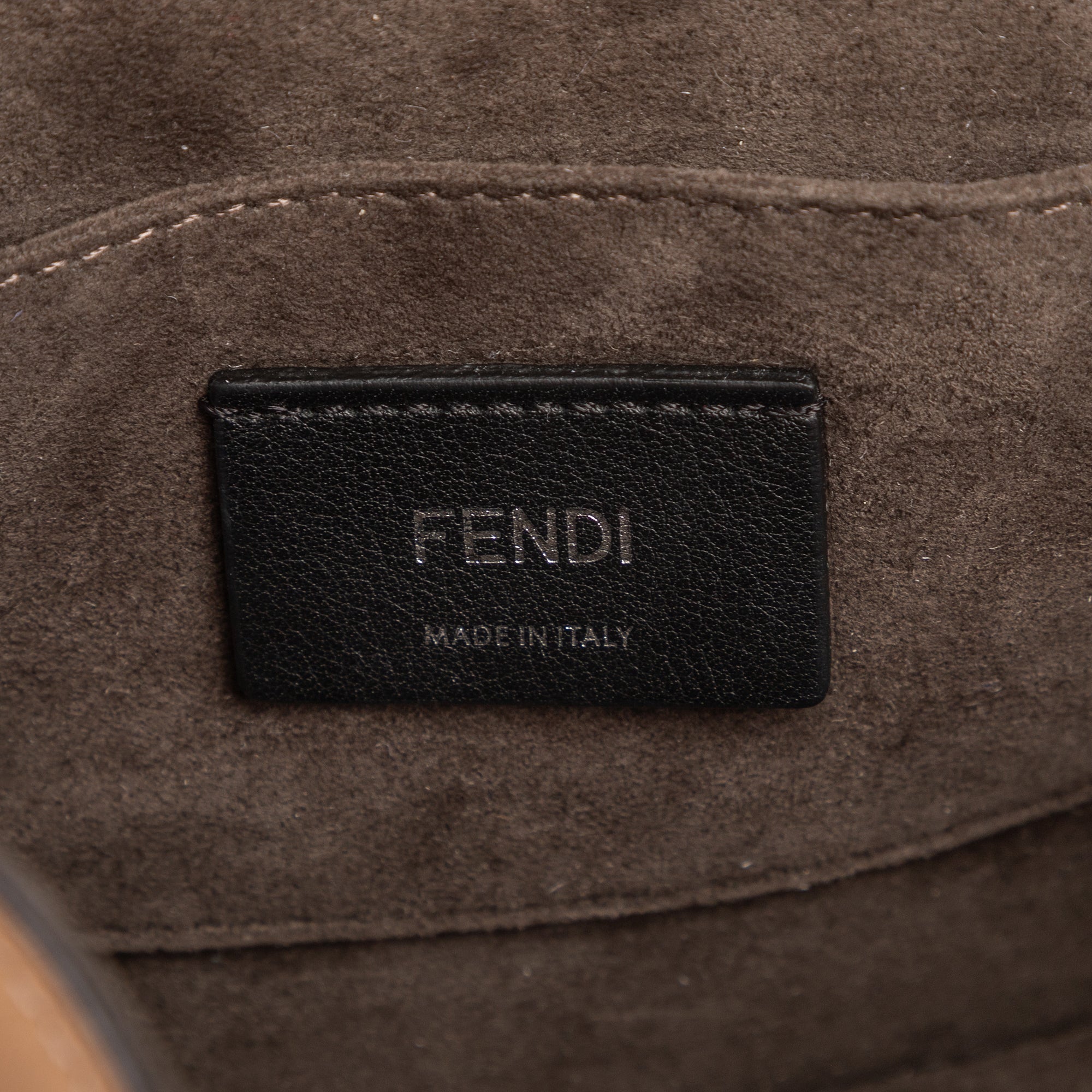 Shoulder Bag Kan I Beige Calfskin leather
