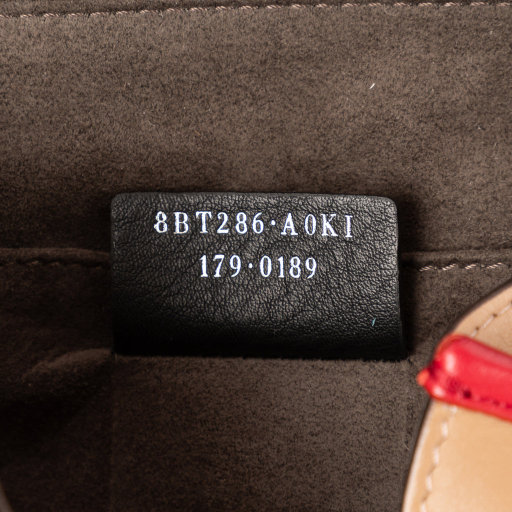 Shoulder Bag Kan I Beige Calfskin leather