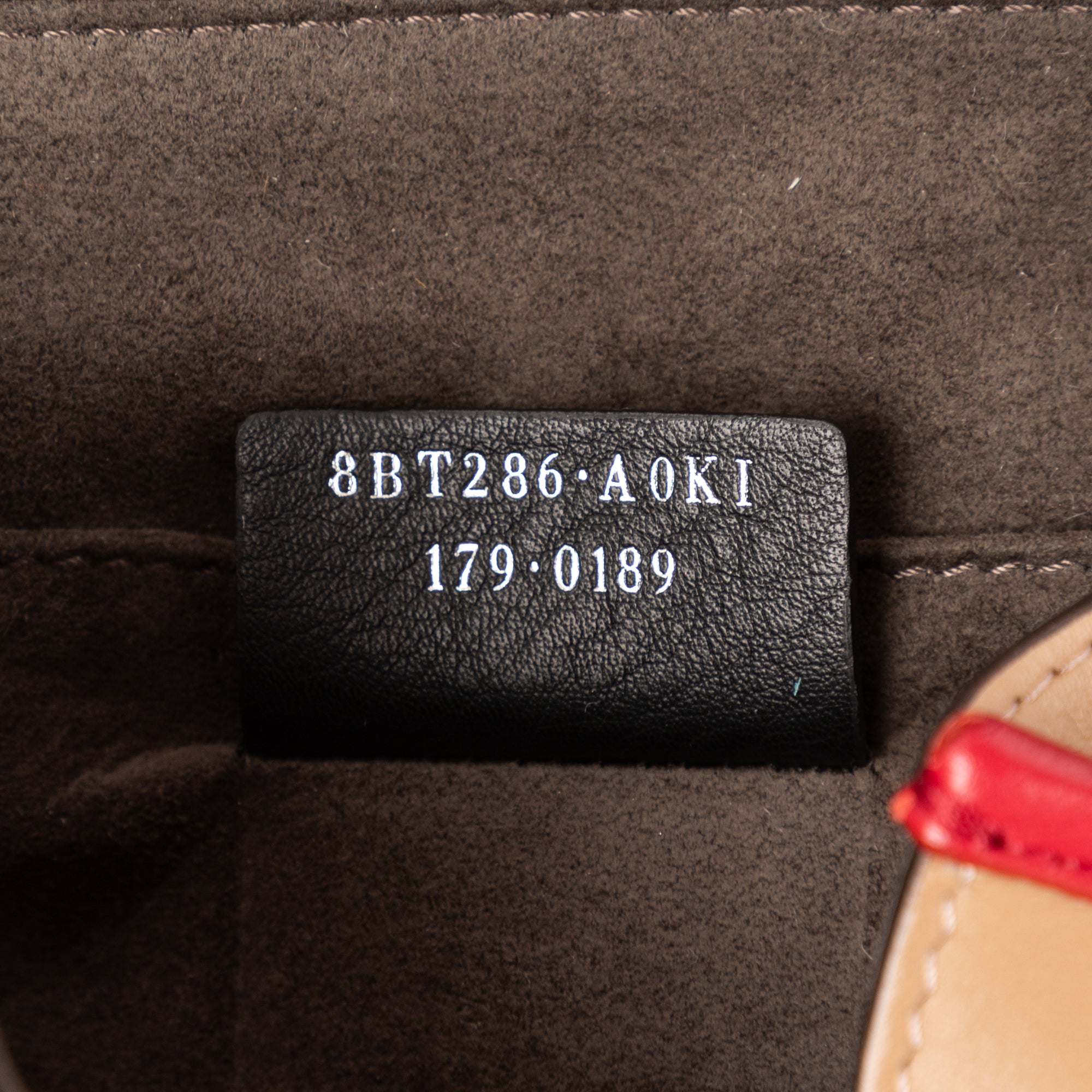 Shoulder Bag Kan I Beige Calfskin leather