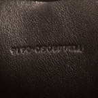 Shoulder Bag Heart Mini Gold Metalic calfskin leather