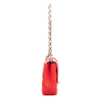 Bolso de hombro Miss Dior de piel Cannage rosa