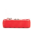 Bolso de hombro Miss Dior de piel Cannage rosa