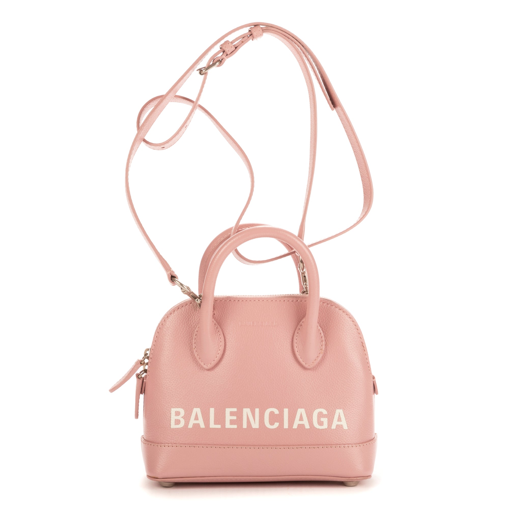 Handbag XXS Ville Pink Calfskin leather