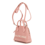 Sac à main XXS Ville Cuir de veau rose