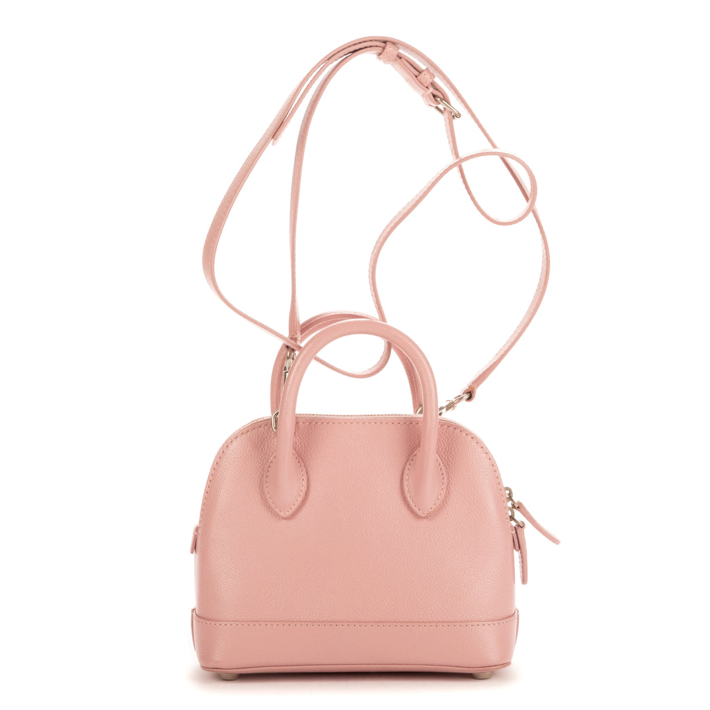 Sac à main XXS Ville Cuir de veau rose