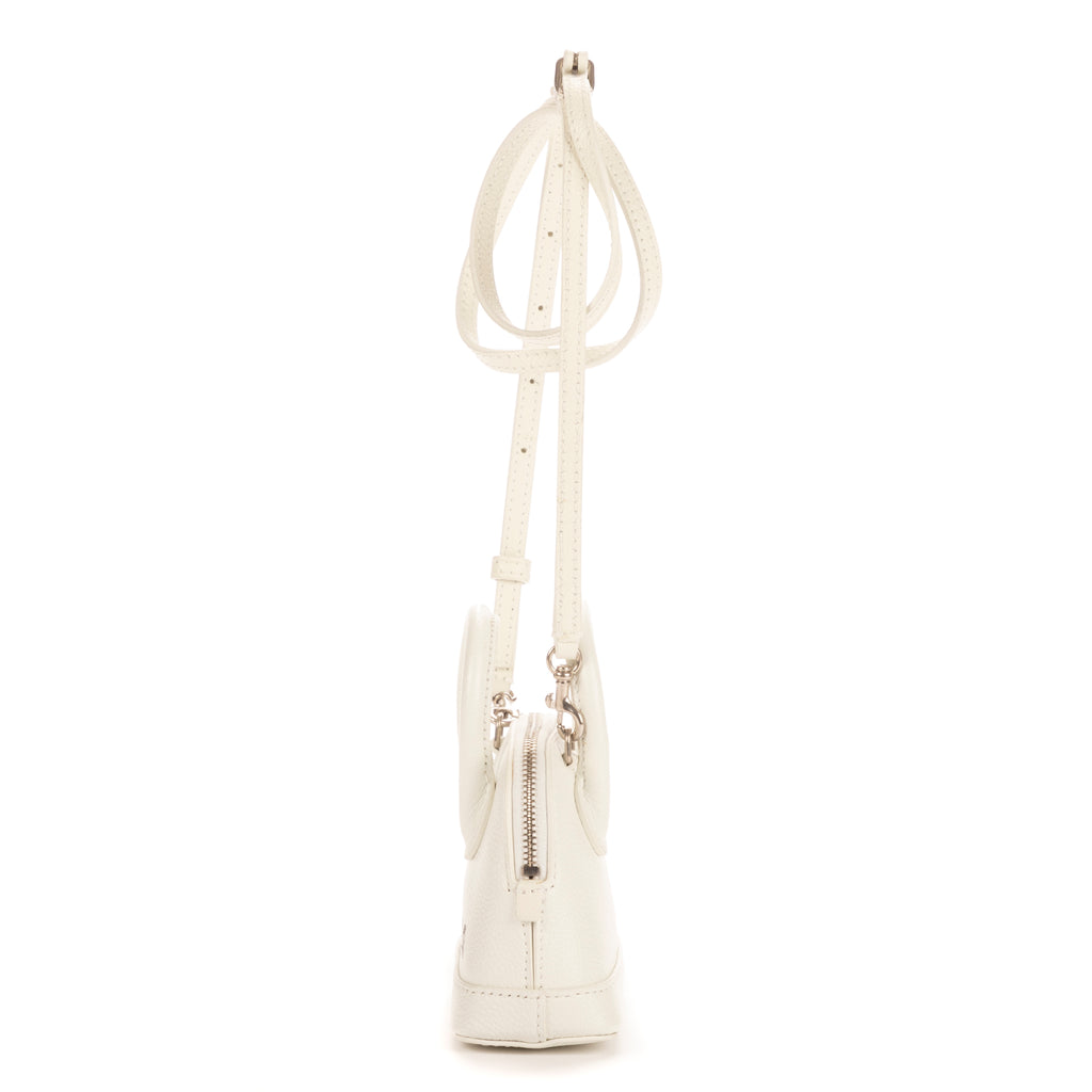 Handbag Mini Ville Top Handle Crossbody White Calfskin leather