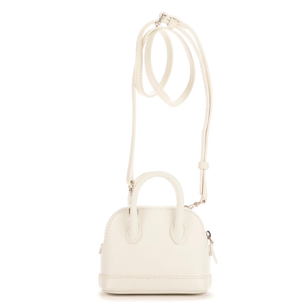 Handbag Mini Ville Top Handle Crossbody White Calfskin leather