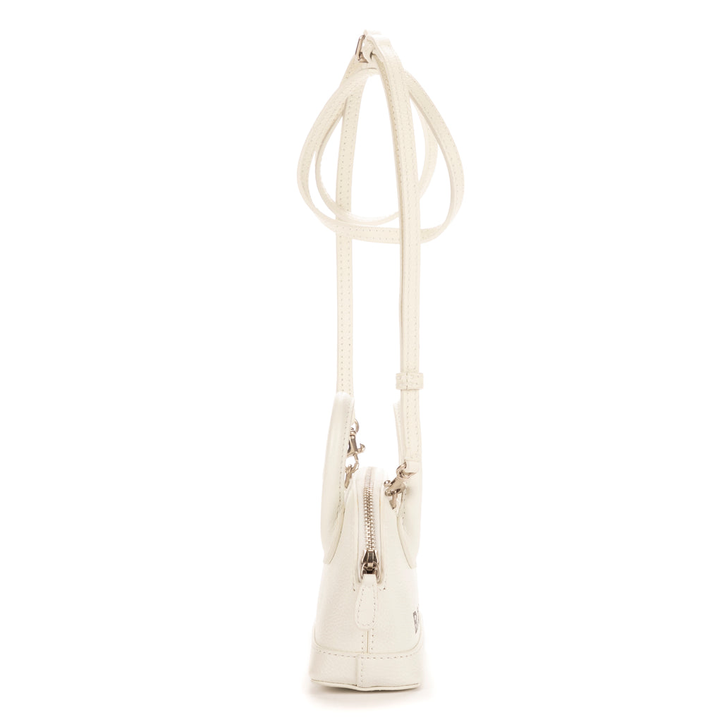 Handbag Mini Ville Top Handle Crossbody White Calfskin leather