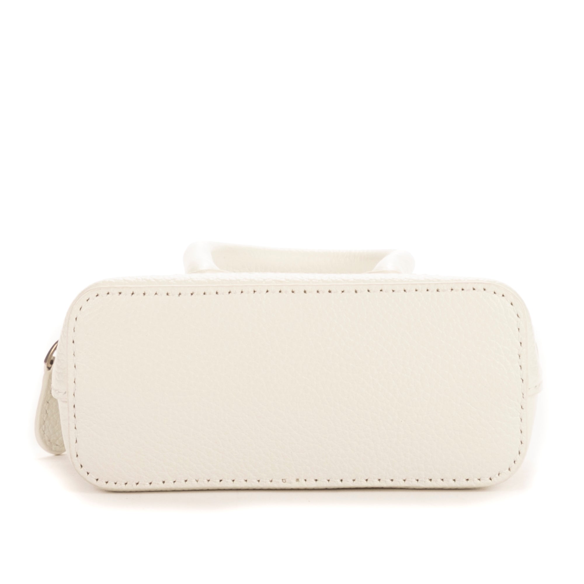 Handbag Mini Ville Top Handle Crossbody White Calfskin leather