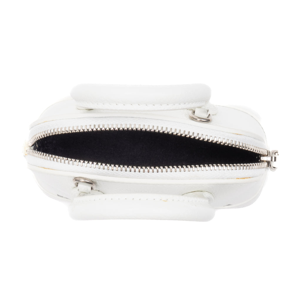 Handbag Mini Ville Top Handle Crossbody White Calfskin leather