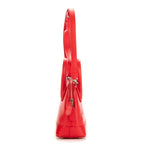Bolso de mano XXS Ville de piel de becerro roja
