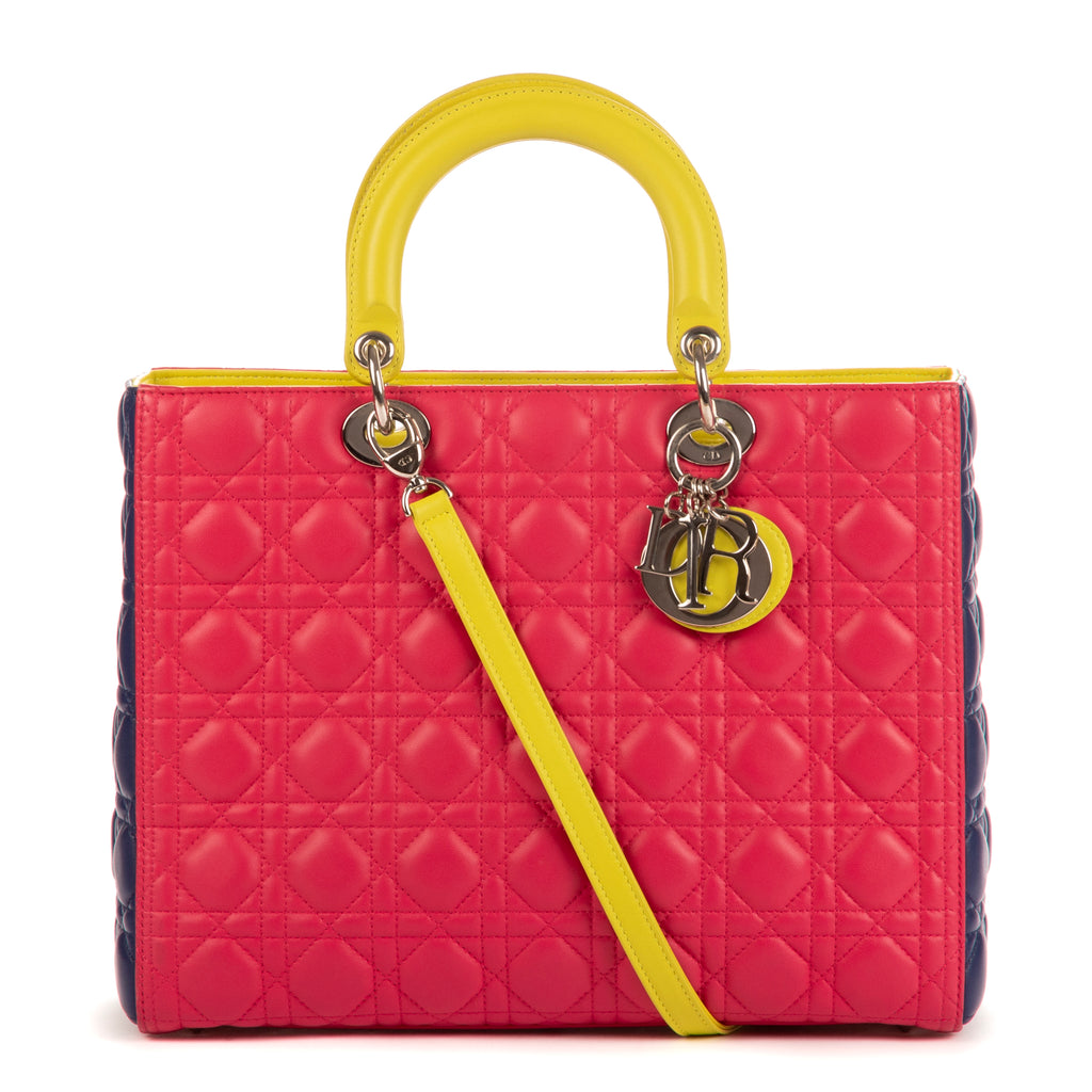Dior - Lady - Rose/Jaune/Marine
