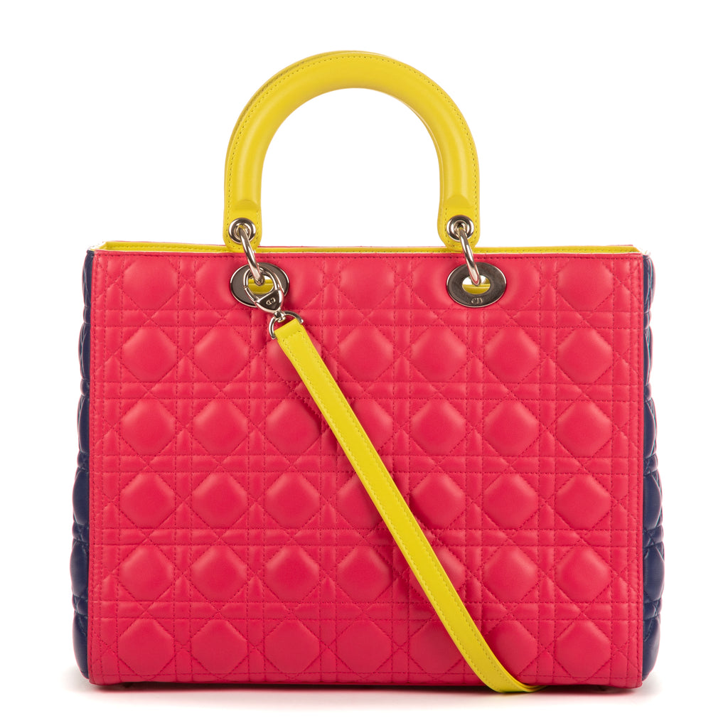 Dior - Lady - Rose/Jaune/Marine