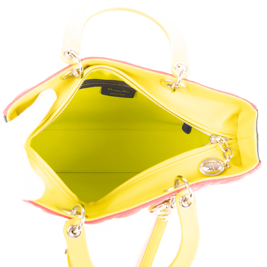 Dior - Lady - Rose/Jaune/Marine