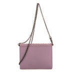Bandolera Ed. Ltda. Ayers Butterfly WOC Piel intrecciato lila