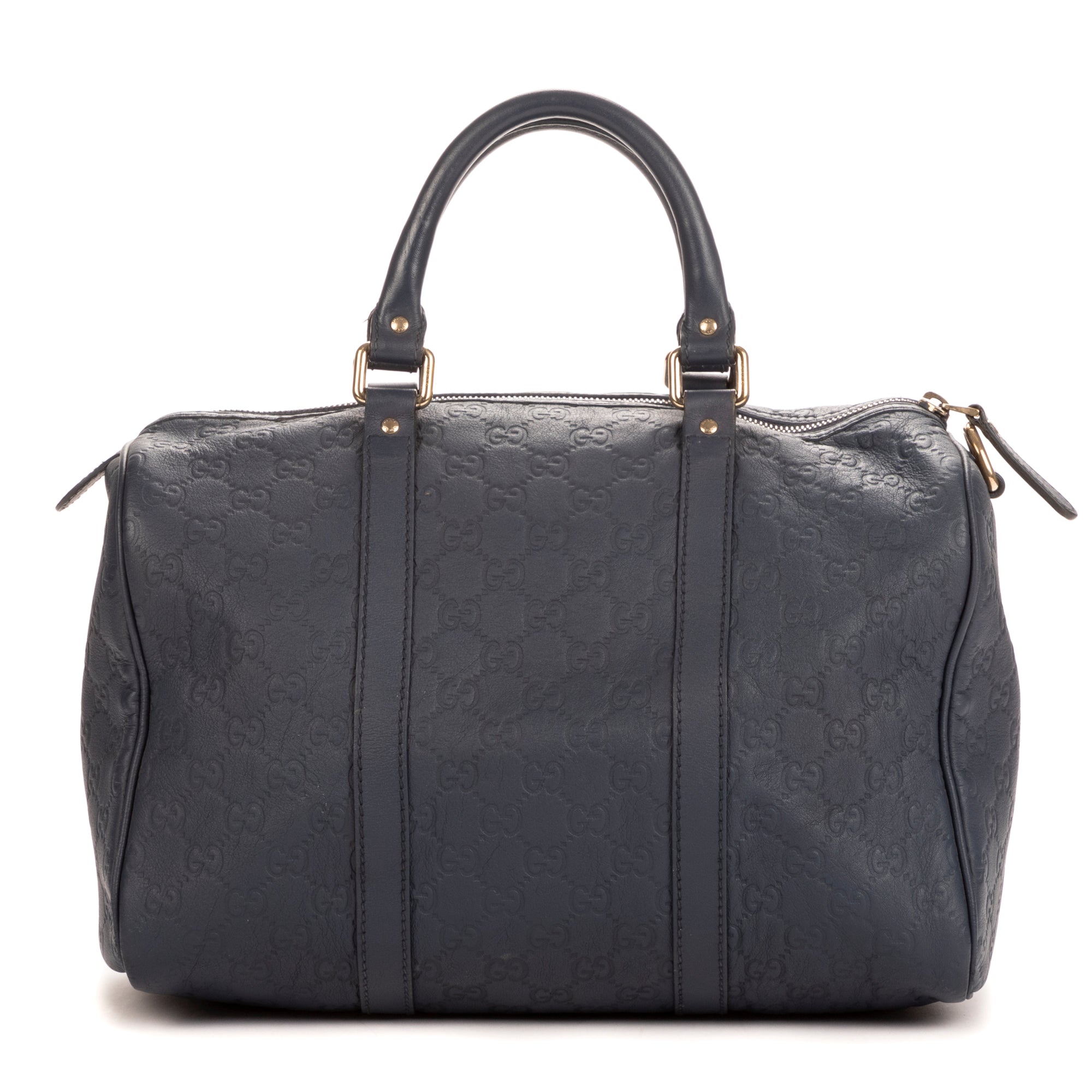Handbag Boston Cobalt Guccissima Calfskin