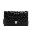 Shoulder Bag Classic Double Flap Black Calfskin leather