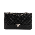 Shoulder Bag Classic Double Flap Black Calfskin leather