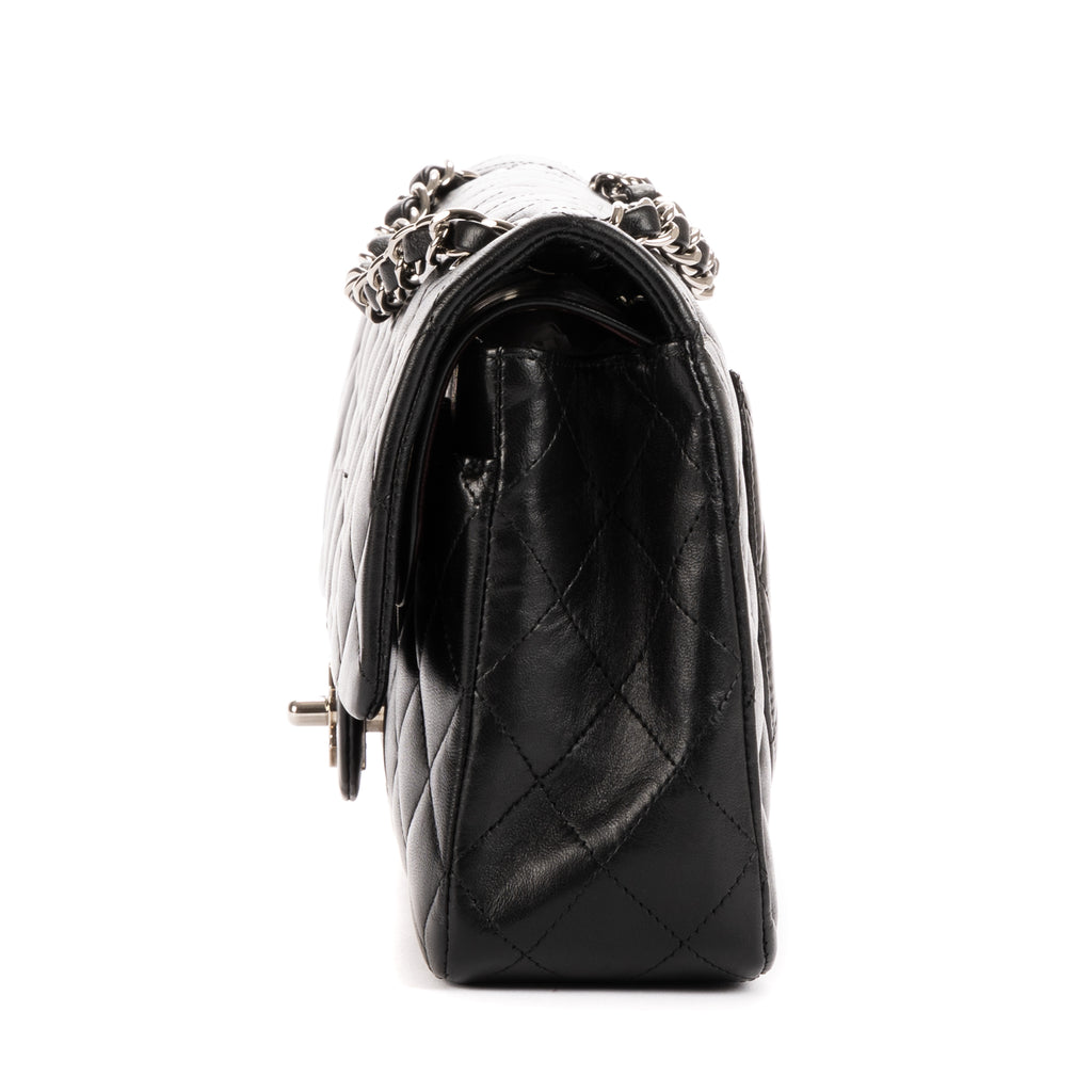 Shoulder Bag Classic Double Flap Black Calfskin leather