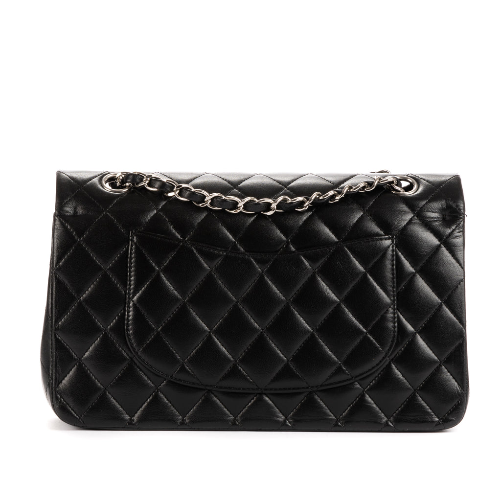 Shoulder Bag Classic Double Flap Black Calfskin leather
