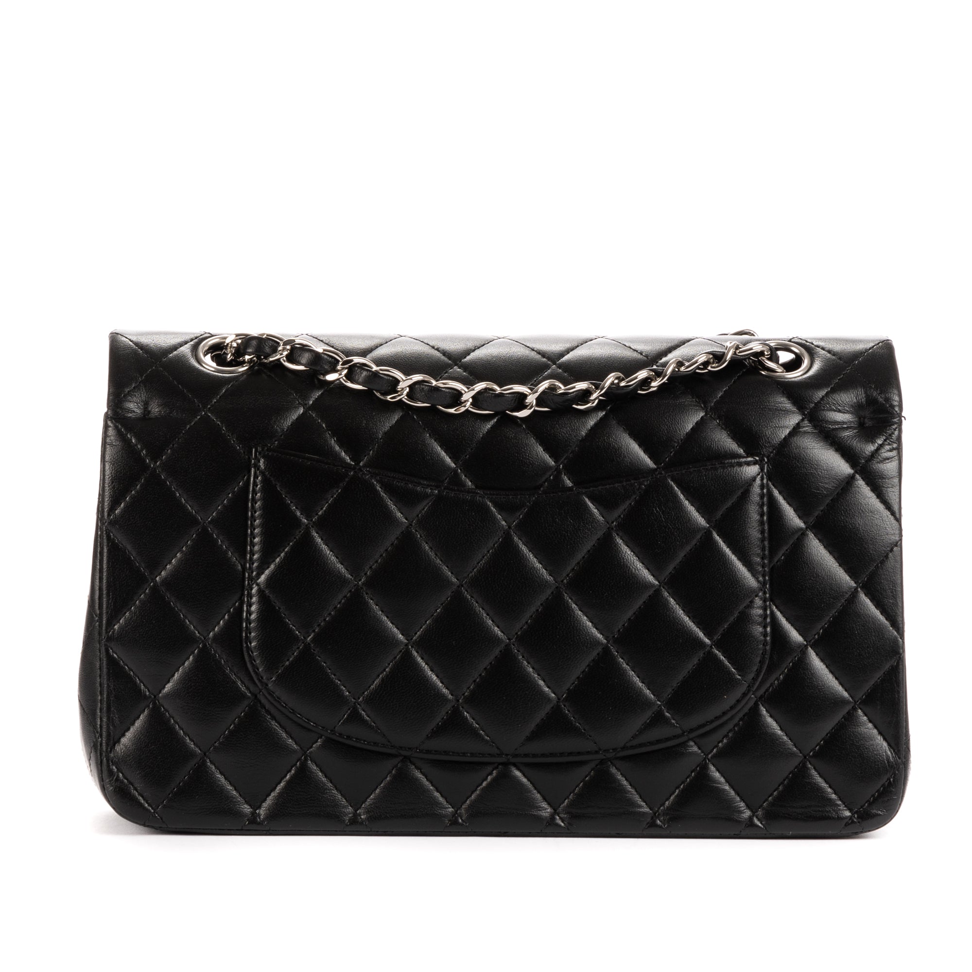Shoulder Bag Classic Double Flap Black Calfskin leather