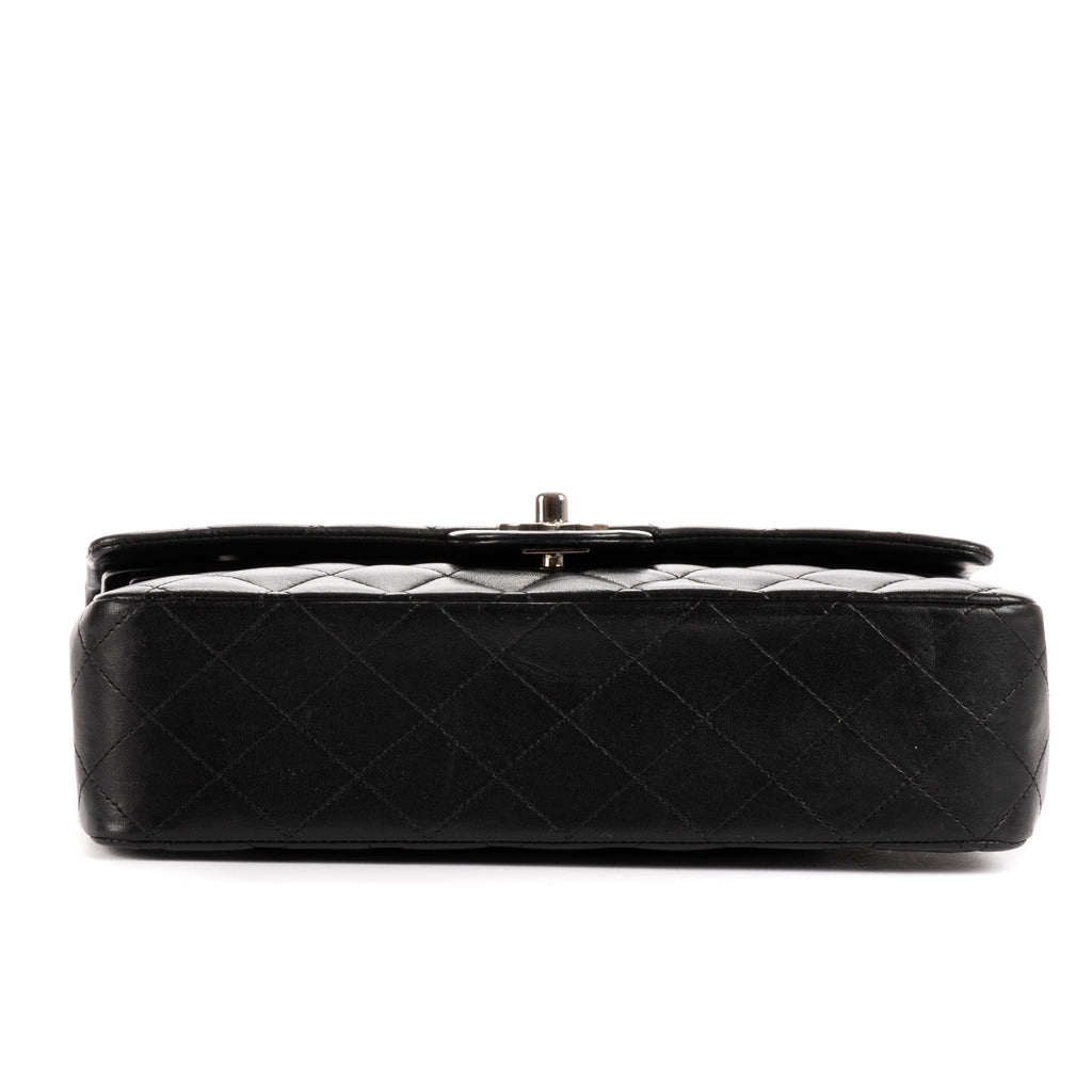 Shoulder Bag Classic Double Flap Black Calfskin leather