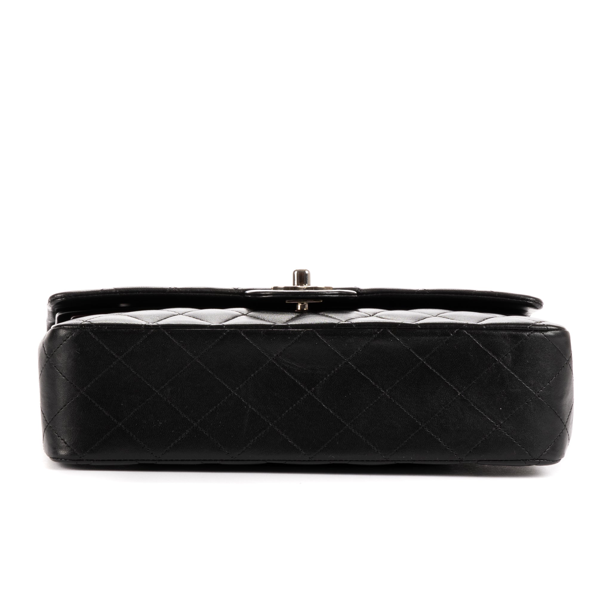 Shoulder Bag Classic Double Flap Black Calfskin leather