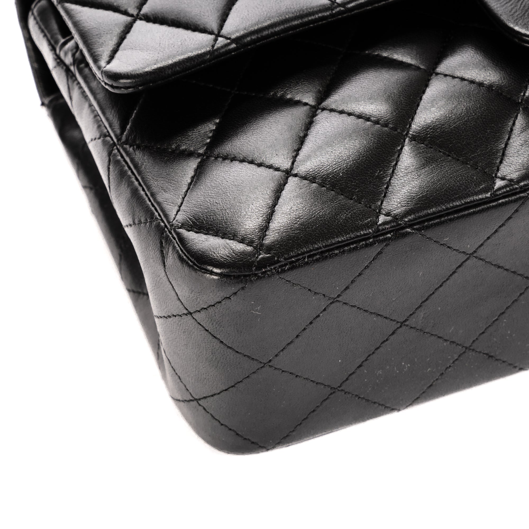 Shoulder Bag Classic Double Flap Black Calfskin leather