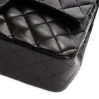 Shoulder Bag Classic Double Flap Black Calfskin leather