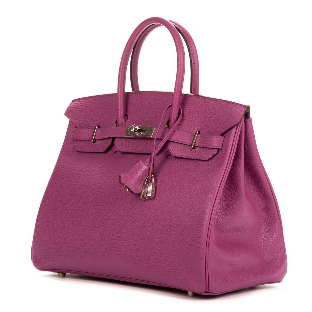 Bolso Birkin 35 Cyclamen Epsom