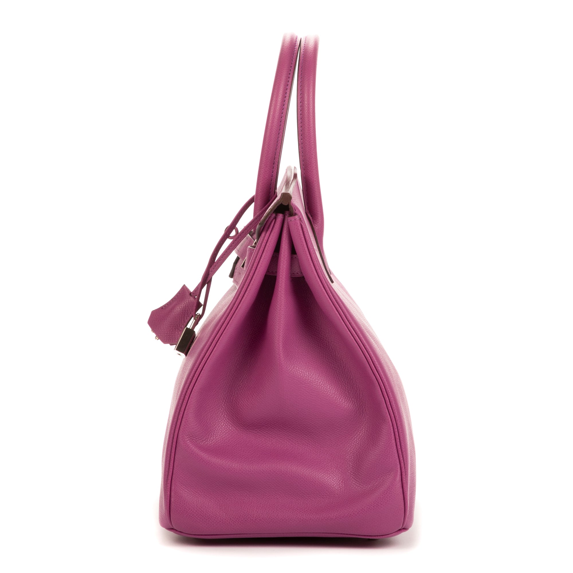 Handbag Birkin 35 Cyclamen Epsom