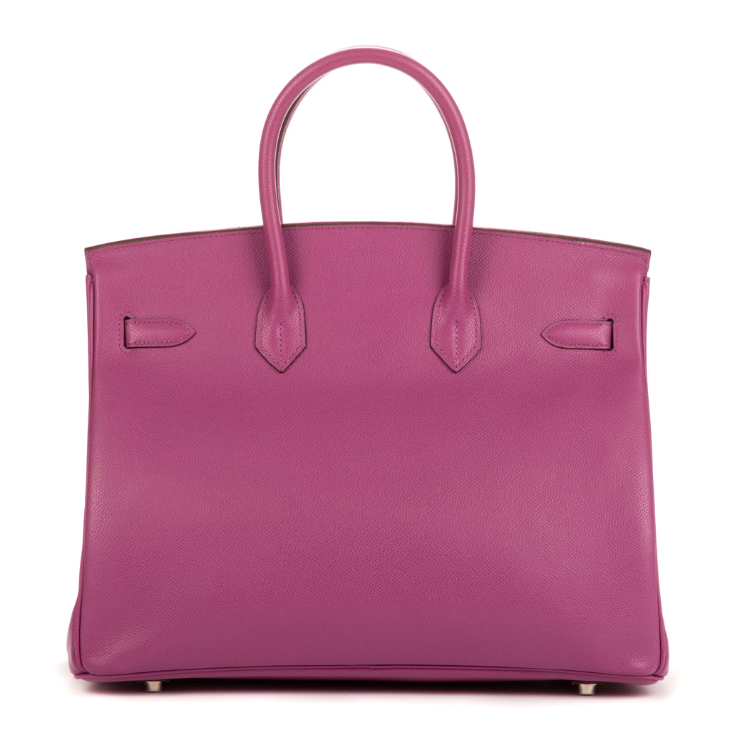 Bolso Birkin 35 Cyclamen Epsom