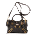 Sac à main Édition Limitée Edge Mini Cuir de veau noir