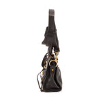 Sac à main Édition Limitée Edge Mini Cuir de veau noir