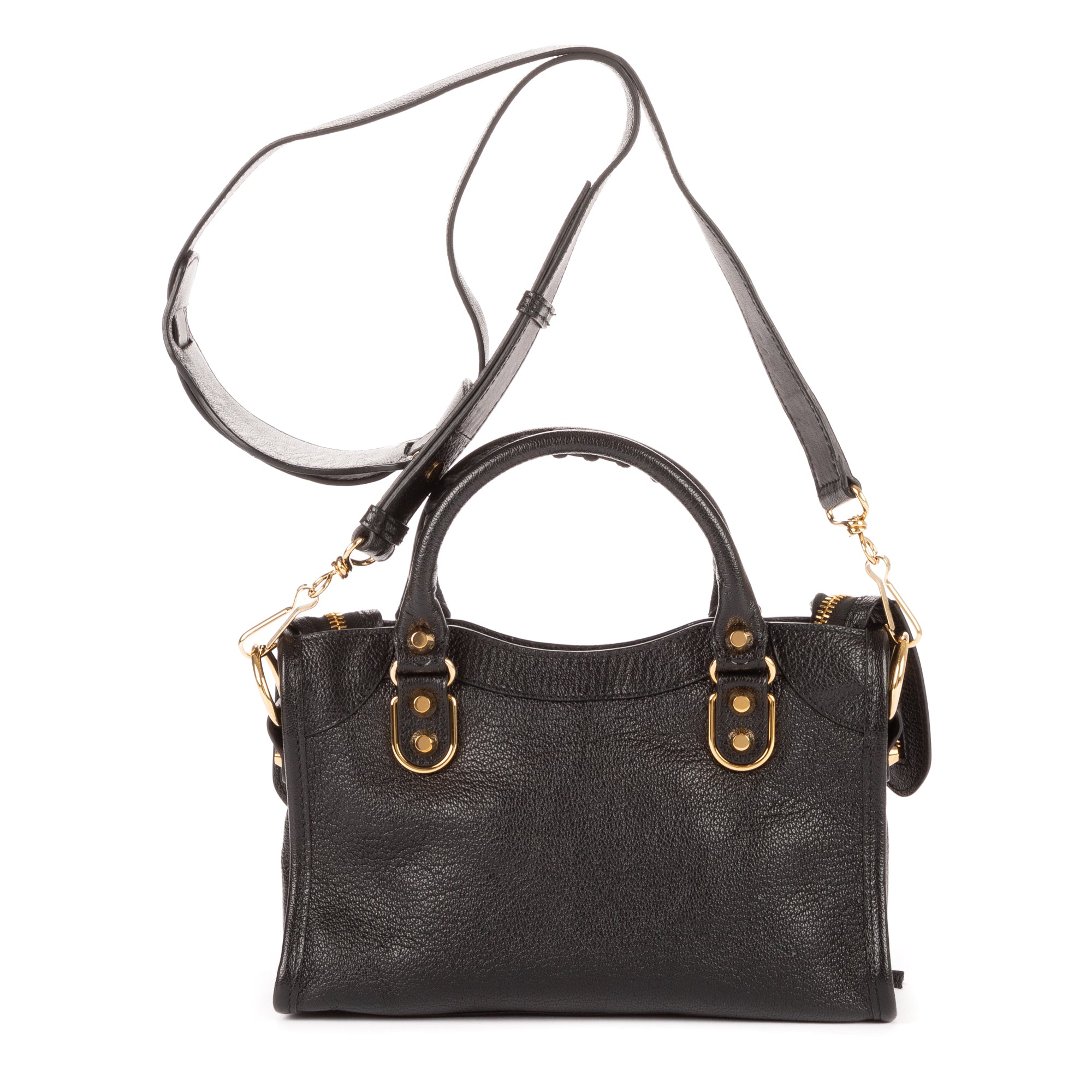 Handbag Ltd Ed. Edge Mini Black Calfskin leather