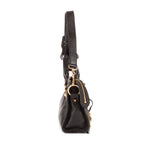 Sac à main Édition Limitée Edge Mini Cuir de veau noir