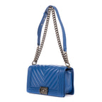 Shoulder Bag Boy Blue Chevron