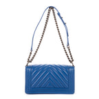 Shoulder Bag Boy Blue Chevron